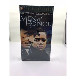 Men of Honor (VHS, 2001, Premiere Series) Robert De Niro Cuba Gooding New Sealed